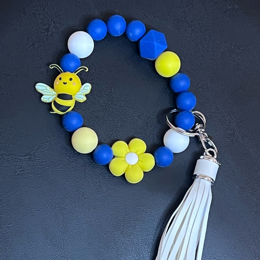 Handmade silicone keychain